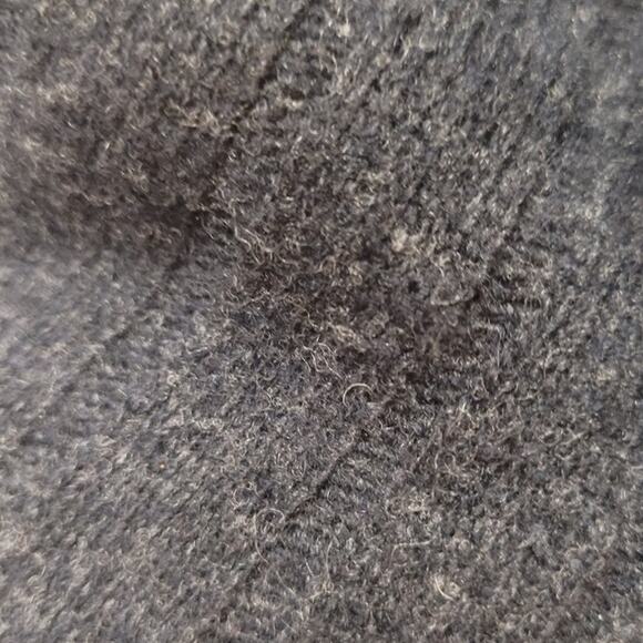 Structure Vintage Men's Quarter Button Neck Lambswool Rabbit Sweater Small - Picture 2 of 4